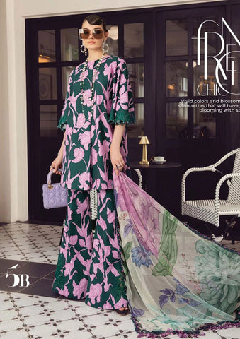 Maria B 3pc digital printed swiss lawn