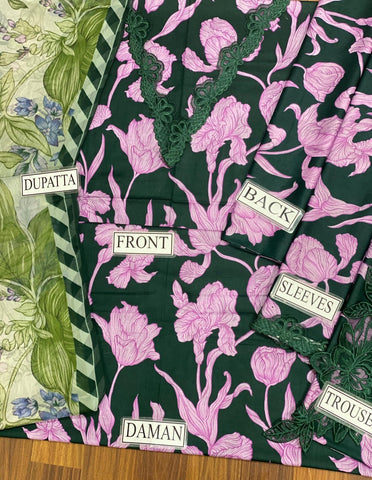 Maria B 3pc digital printed swiss lawn