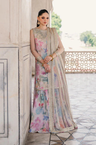 Printed Patch Emb Lawn 3 Piece Unstitched Suit MPT-2905-B- 47- Summer Collection