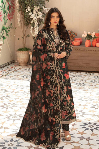 Vaniya - 3PC Swiss Lawn Unstitched Digital Print Suit
