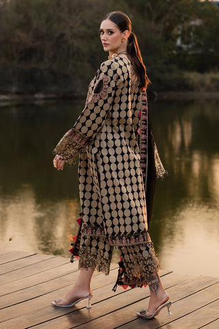 Printed Patch Emb Lawn 3 Piece Unstitched Suit MPT-2905-B- 45 - Summer Collection