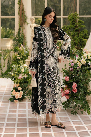 Bin Ilyas - 3PC (Unstitched) Luxury Embroidered Chikenkari Work - F9