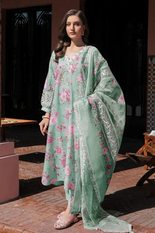 Baroque - 3PC Swiss Lawn Unstitched Embroiderey Suit