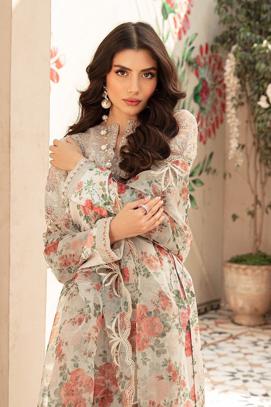 VANIYA - 3PC Lawn Unstitched Heavily Embroiderey Suit